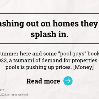 Now that we are in June I have summer on the brain, which always leads my thoughts to my childhood pool and how much I